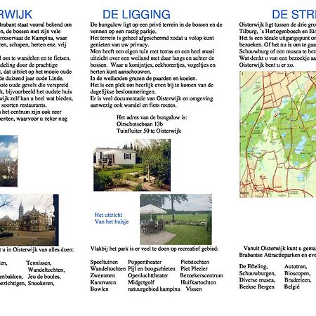 Tuinfluiter 50 Villa Oisterwijk Exteriör bild