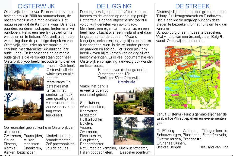 Tuinfluiter 50 Villa Oisterwijk Exteriör bild